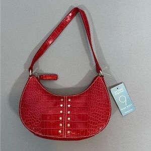 Nine West red small hand bag